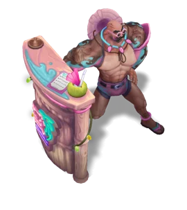 Pool Party Braum (Rose Quartz)