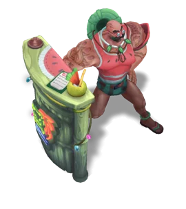 Pool Party Braum (Peridot)