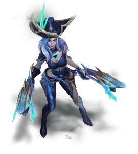 Ruined Miss Fortune (Sapphire)