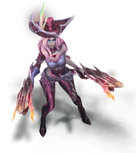 Ruined Miss Fortune (Rose Quartz)