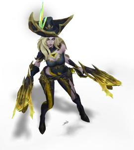 Ruined Miss Fortune (Cursed)