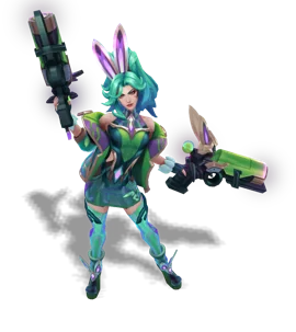 Battle Bunny Miss Fortune (Peridot)