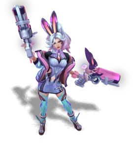 Battle Bunny Miss Fortune (Rose Quartz)