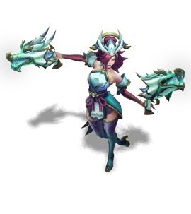 Porcelain Miss Fortune (Turquoise)