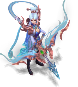 Lunar Empress Ashe  (Sapphire)