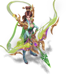 Lunar Empress Ashe  (Emerald)