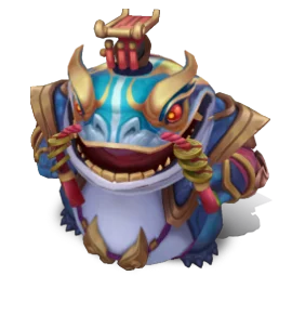 Coin Emperor Tahm Kench (Aquamarine)