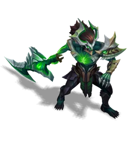 Visions of the Fallen Tryndamere (Emerald)