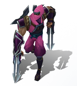 Shockblade Zed (Rose Quartz)