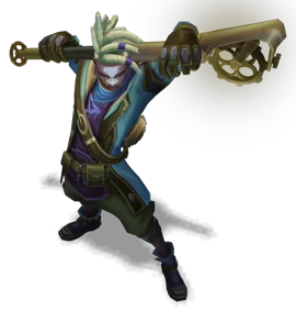 Arcane Firelight Ekko (Turquoise)