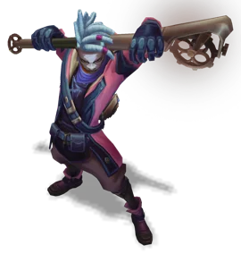 Arcane Firelight Ekko (Rose Quartz)