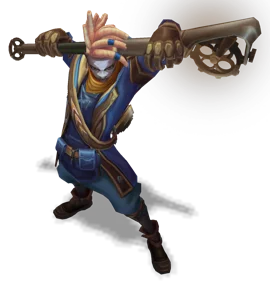 Arcane Firelight Ekko (Aquamarine)