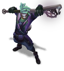 Arcane Firelight Ekko (Tanzanite)