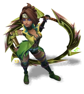 Shockblade Qiyana (Emerald)