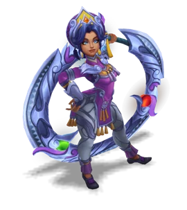 Lunar Empress Qiyana (Tanzanite)