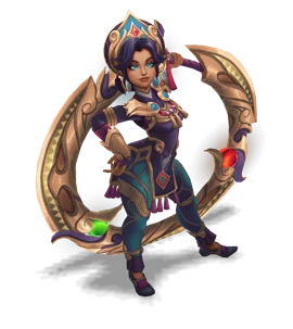 Lunar Empress Qiyana (Obsidian)