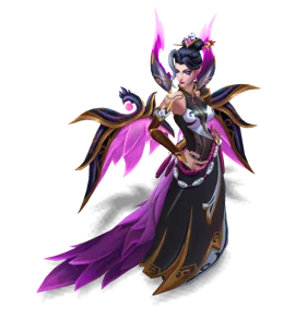 Porcelain Morgana (Obsidian)