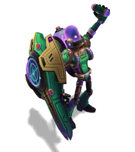 Astronaut Singed (Emerald)