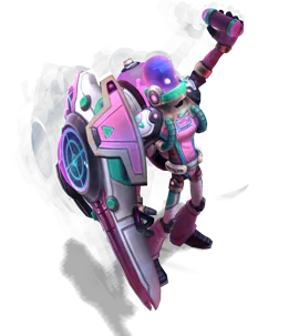 Astronaut Singed (Rose Quartz)