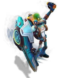 Astronaut Singed (Turquoise)