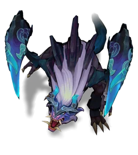 Shan Hai Scrolls Cho'Gath (Aquamarine)