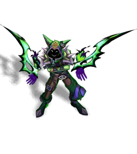 Soul Fighter Shaco (Emerald)
