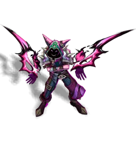 Soul Fighter Shaco (Rose Quartz)