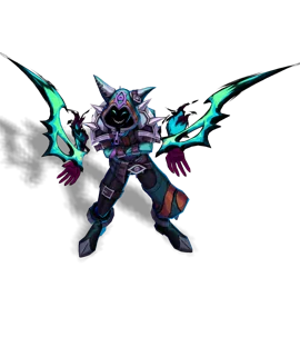 Soul Fighter Shaco (Turquoise)