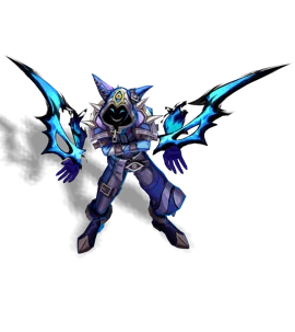 Soul Fighter Shaco (Sapphire)