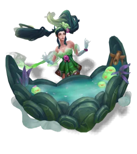 Spirit Blossom Springs Sona (Emerald)