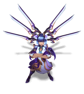 Porcelain Irelia (Tanzanite)