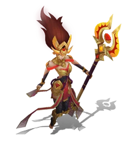 Guardian of the Sands Janna (Ruby)