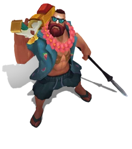 Pool Party Gangplank (Obsidian)