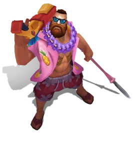 Pool Party Gangplank (Rose Quartz)