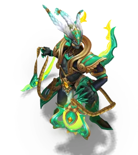 Lunar Emperor Thresh (Emerald)