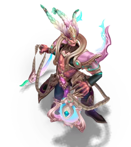 Lunar Emperor Thresh (Rose Quartz)