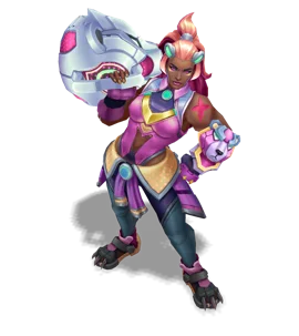 Battle Bear Illaoi (Rose Quartz)