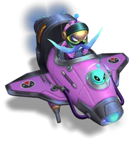 Astronaut Corki (Tanzanite)