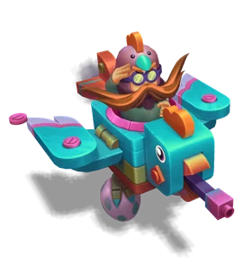 Brick Toy Corki (Turquoise)