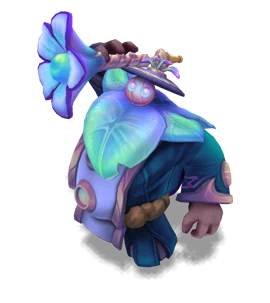 Spirit Blossom Bard (Turquoise)