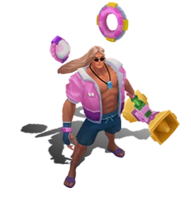 Pool Party Taric (Rose Quartz)