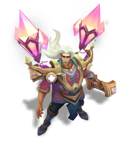 Taric Luminshield (Rose Quartz)