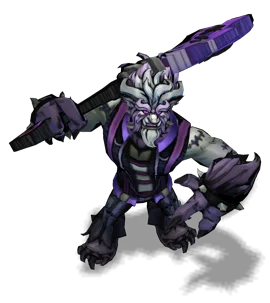 Fright Night Trundle (Tanzanite)