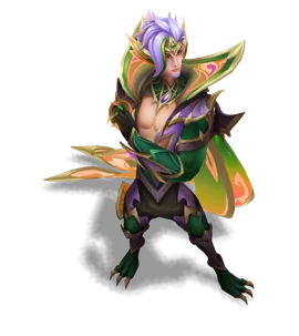 Dragonmancer Rakan (Emerald)