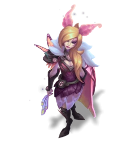 Elderwood Xayah (Rose Quartz)