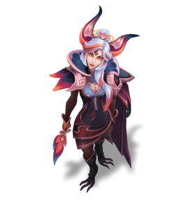 Brave Phoenix Xayah (Ruby)