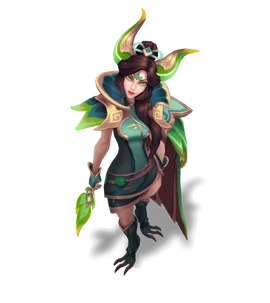 Brave Phoenix Xayah (Emerald)