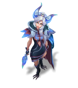 Brave Phoenix Xayah (Sapphire)
