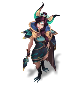 Brave Phoenix Xayah (Obsidian)