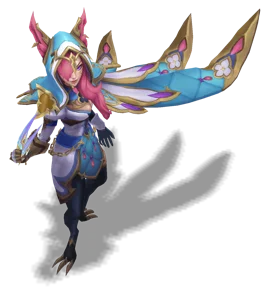 Broken Covenant Xayah (Aquamarine)